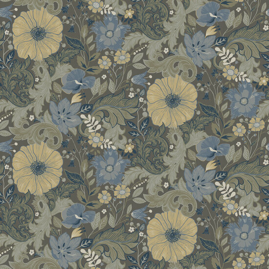 Dutch First Class Midbec Angas 13135 - Zwart Behang