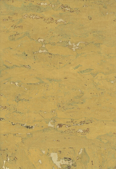 Greenland Natural Palette N168NQ8316 - Kurk - Goud / Geel Behang