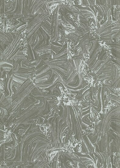 Dutch Wall Decor 4 Earth 10358-15 / 5021035815 Grijs / Metallic Zilver Behang