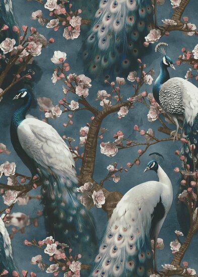 Dutch Wall Decor Play of Light 10414-08 / 5021041408 Blauw Behang