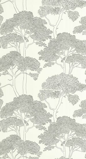 Caselio Azur AZU105430903 - Zwart Behang