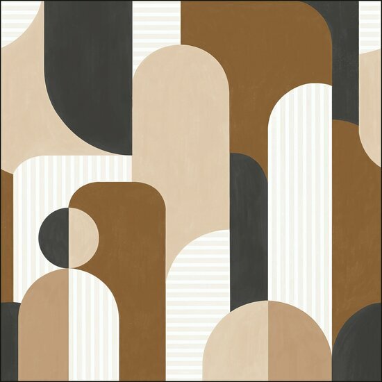 Caselio Graphic GPC105559206 - Bruin Behang