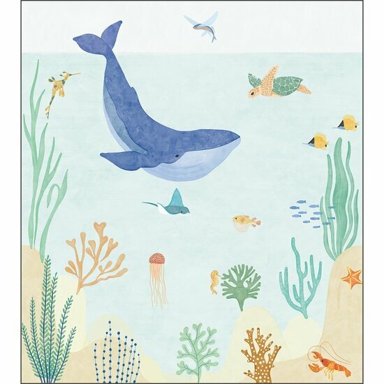 Caselio Les Minis Mondes MNM105666001 - Multicolours Behang