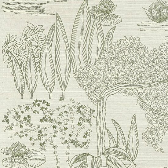 Casamance Hikari 71360338 - Beige Behang