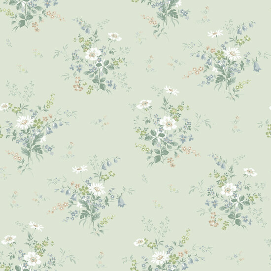 Dutch First Class Midbec Sommarang 16003 - Groen Behang