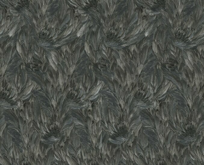 Dutch First Class Roberto Cavalli 9 21001 - Zwart / Bruin Metallic Behang