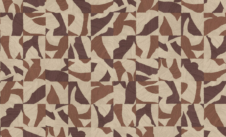 Dutch First Class Roberto Cavalli 9 21061 - Beige / Bruin Behang