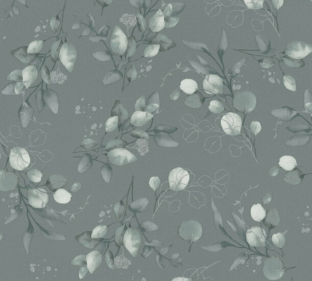 AS Creation Pure Elegance - 39768-3 / 397683 Groen Behang