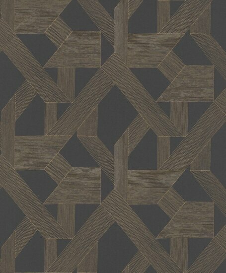 Rasch Sch&ouml;ner Wohnen Cosy Living 600445 Zwart Behang