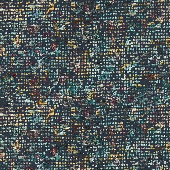 Clarke &amp; Clarke Fushion W0154/01 - Blauw Behang
