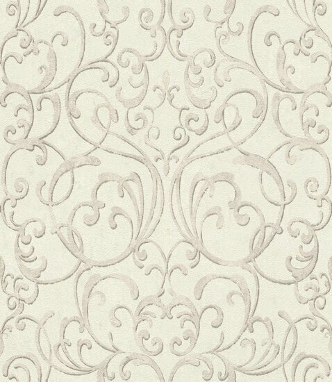 Rasch Tapetenwechsel II 651607 Cr&egrave;me Behang