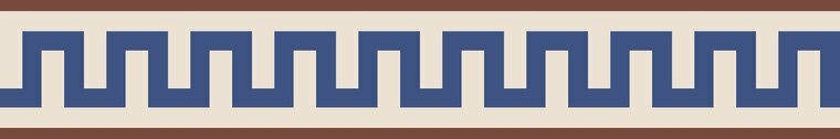 Casadeco Galons &amp; Frises 200406554 - Blauw Behang