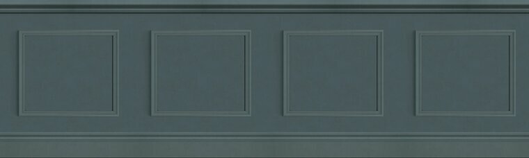 Casadeco Galons &amp; Frises 200466937 - Blauw Behang