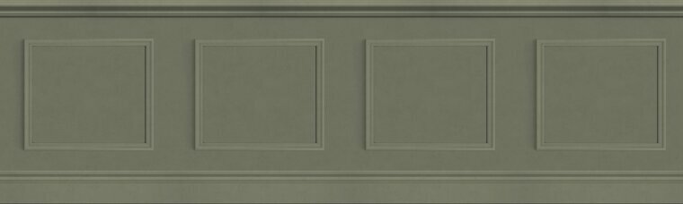 Casadeco Galons &amp; Frises 200467540 - Groen Behang