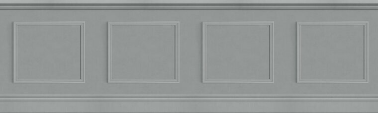 Casadeco Galons &amp; Frises 200469387 - Grijs Behang