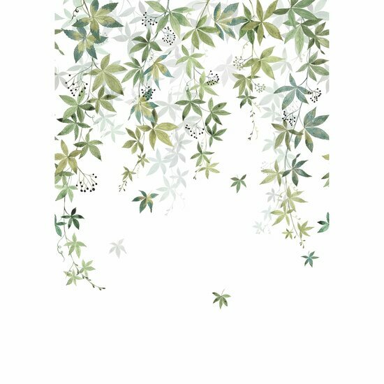Casadeco Wonderwalls 2 200067203 - Groen Behang