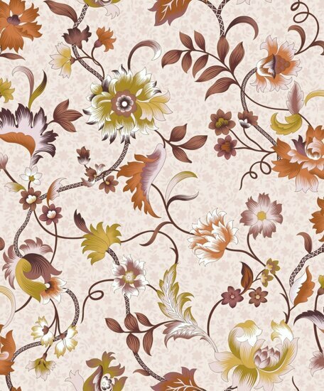 Noordwand Heritage 47646 Roze Oranje Behang