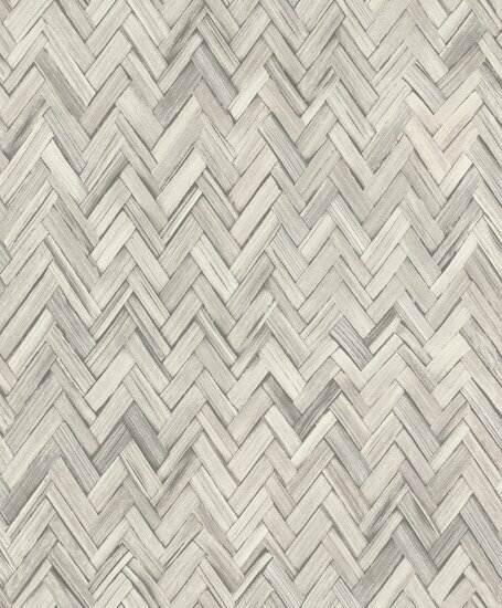 Rasch Beachhouse 410365 Grijs Behang