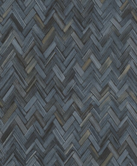Rasch Beachhouse 410389 Blauw Behang