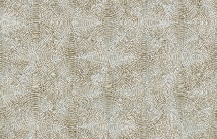 Casamance Magnitude - Grijs metallic 76620100 Behang