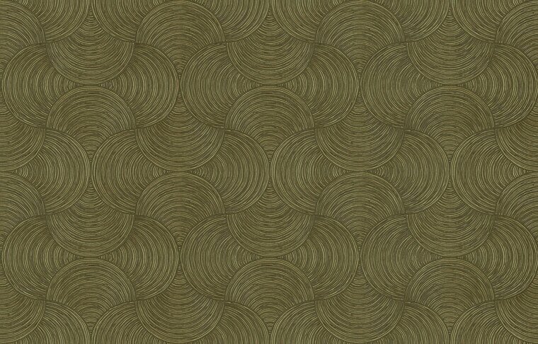 Casamance Magnitude - Groen 76630814 Behang