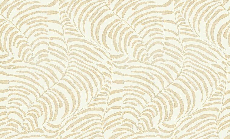 Casamance Jardin Félicia - Wit 76591426 Behang