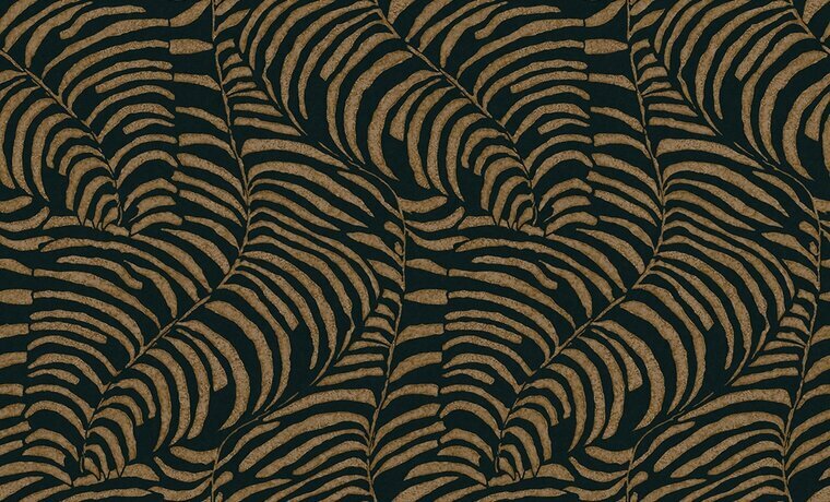 Casamance Jardin Félicia - Zwart 76592038 Behang