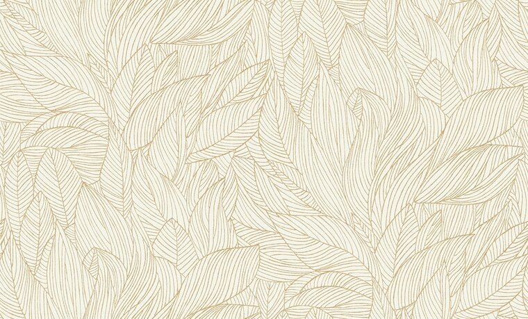 Casamance Jardin Félicia - Wit 76602140 Behang