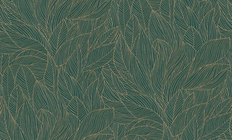 Casamance Jardin Félicia - Groen 76602650 Behang