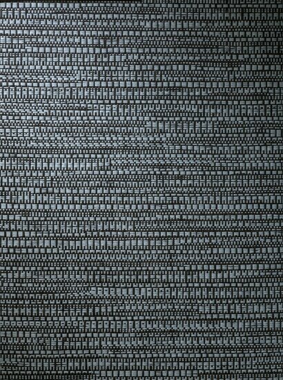 Arte ALL NATURALS KOUMBALA 22064A Blauw / Zwart Behang