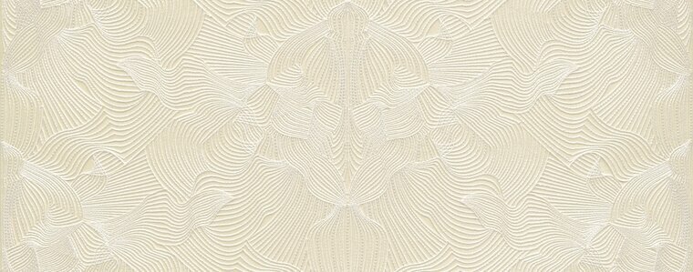 Arte MOOOI GREEN HOUSE TECHNO BEE EMBROIDERED MO5040 Wit Behang