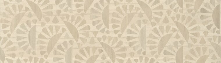 Arte MOOOI GREEN HOUSE WOODBLOCK BEETLE FLORA MO5060 Beige Behang