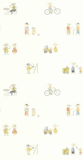 Casadeco Once Upon A Time 2 - Multicolours OUTD200878707 Behang