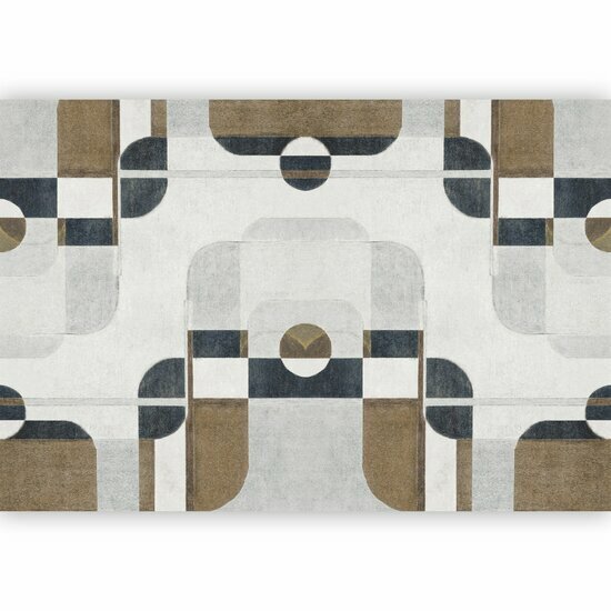 Casadeco Carnaby Street - Blauw CARN200586128 Behang