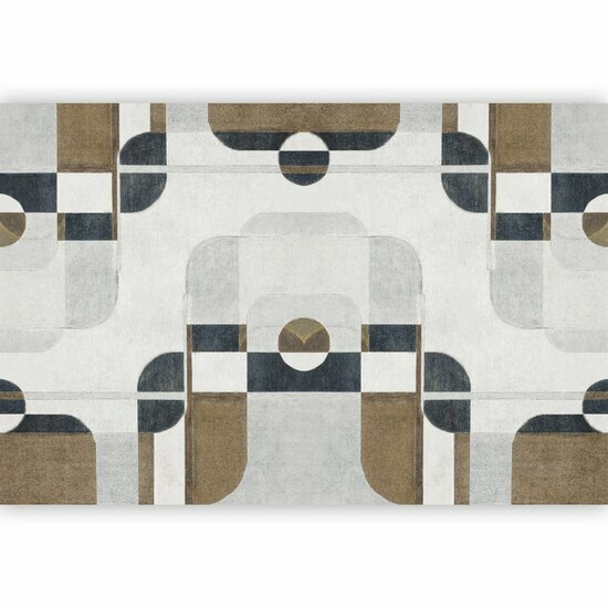 Casadeco Carnaby Street - Blauw CARN200586129 Behang