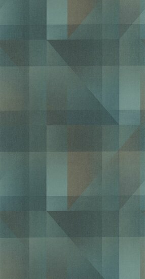 Casadeco Carnaby Street - Blauw CARN200506941 Behang