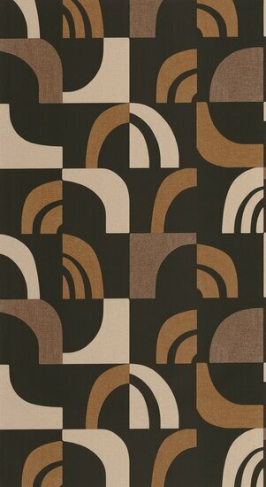 Caselio Origine - Zwart OGN106072098 Behang