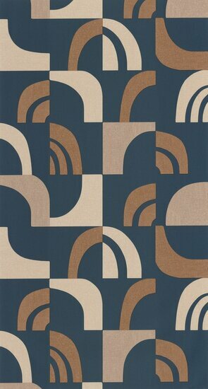 Caselio Origine - Blauw OGN106076066 Behang