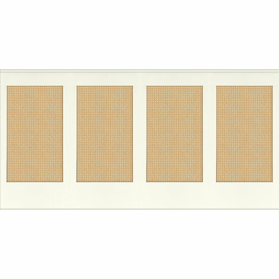 Caselio Reliefs - Wit RLF106230007 Behang