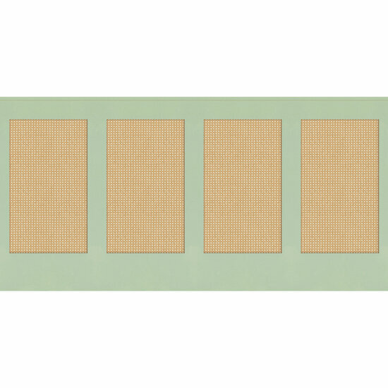 Caselio Reliefs - Groen RLF106237007 Behang