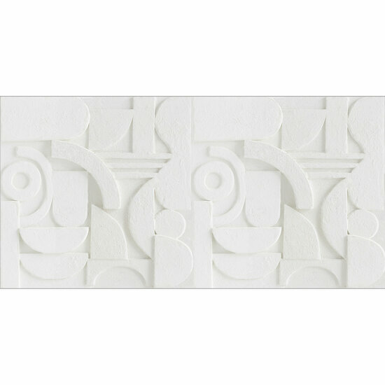 Caselio Reliefs - Wit RLF106280000 Behang