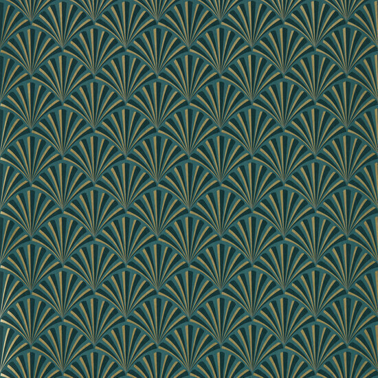 Clarke &amp; Clarke Lusso - Blauw W0164/04 Behang