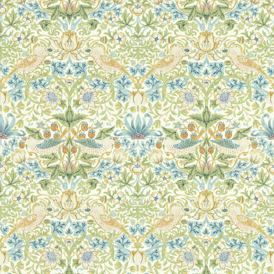 Clarke &amp; Clarke William Morris Designs - Roze W0171/01 Behang