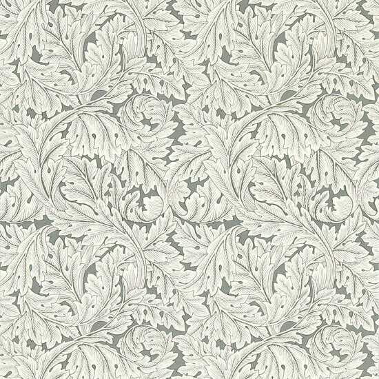 Clarke &amp; Clarke William Morris Designs - Grijs W0175/02 Behang