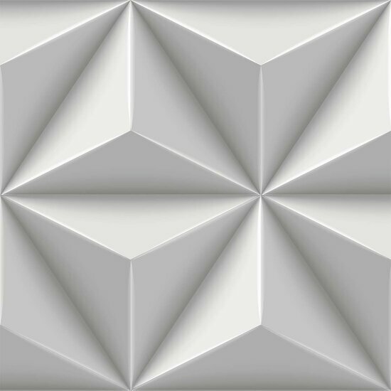 Origin Wallcoverings 3D Reflections 347815 - Grijs Behang