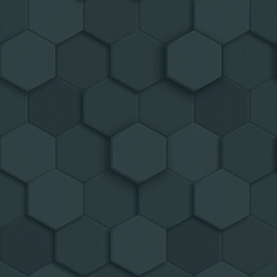 Origin Wallcoverings 3D Reflections 347853 - Blauw Behang