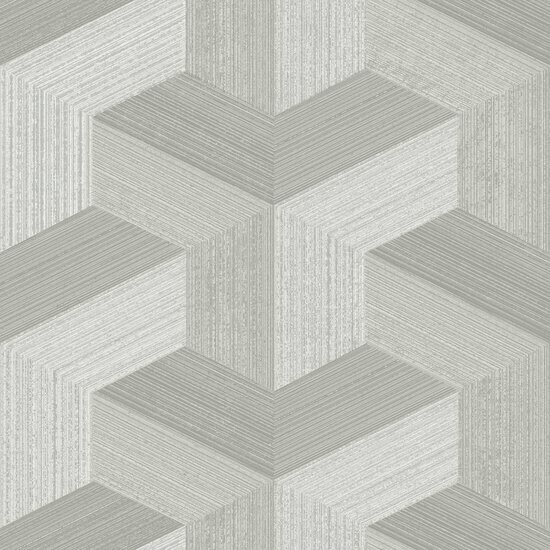 Origin Wallcoverings 3D Reflections 347947 - Grijs Behang