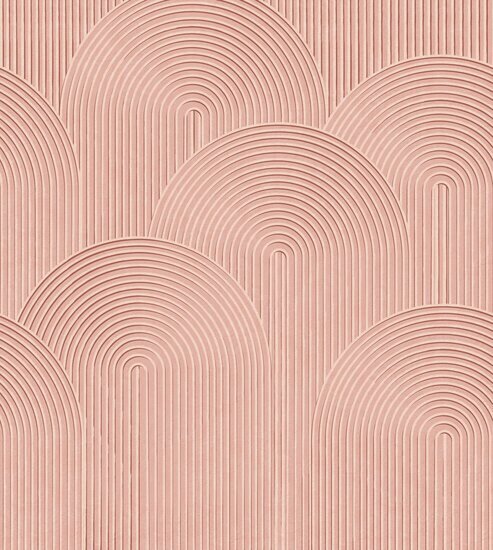 Origin Wallcoverings 3D Reflections 357329 - Roze Behang