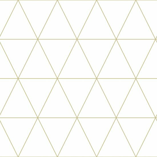 Origin Wallcoverings City Chic 347682 - Wit / Goud Behang
