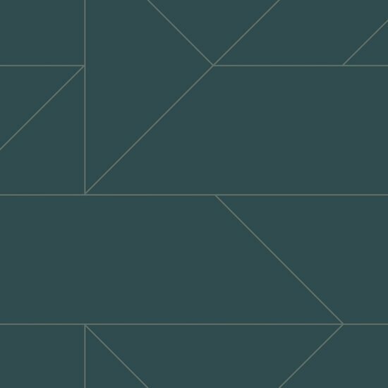 Origin Wallcoverings City Chic 347725 - Blauw Behang